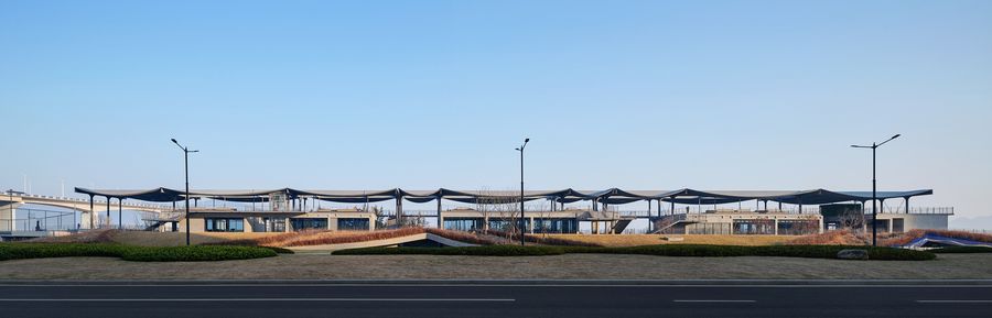 A Reborn Scenic Field Above Waves