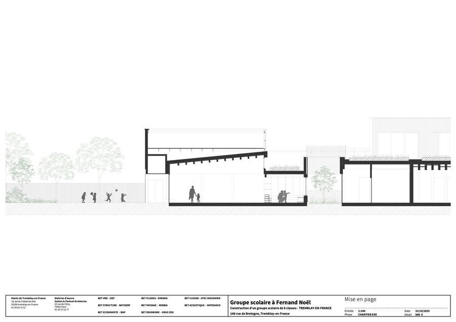 Simone Veil School Complex Tremblay-en-france