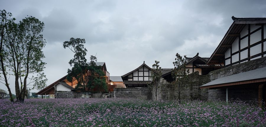 Renovation Of Anren Liaowei Mansion Anren Tourist Center