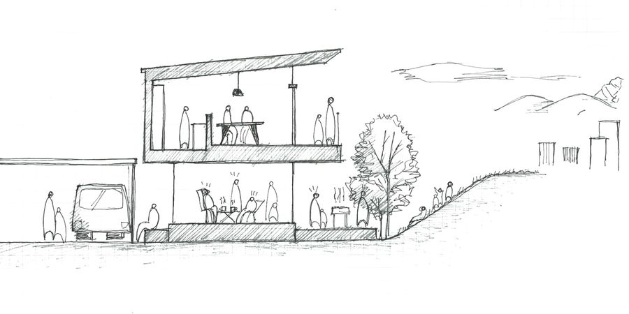 The House That Creates A View