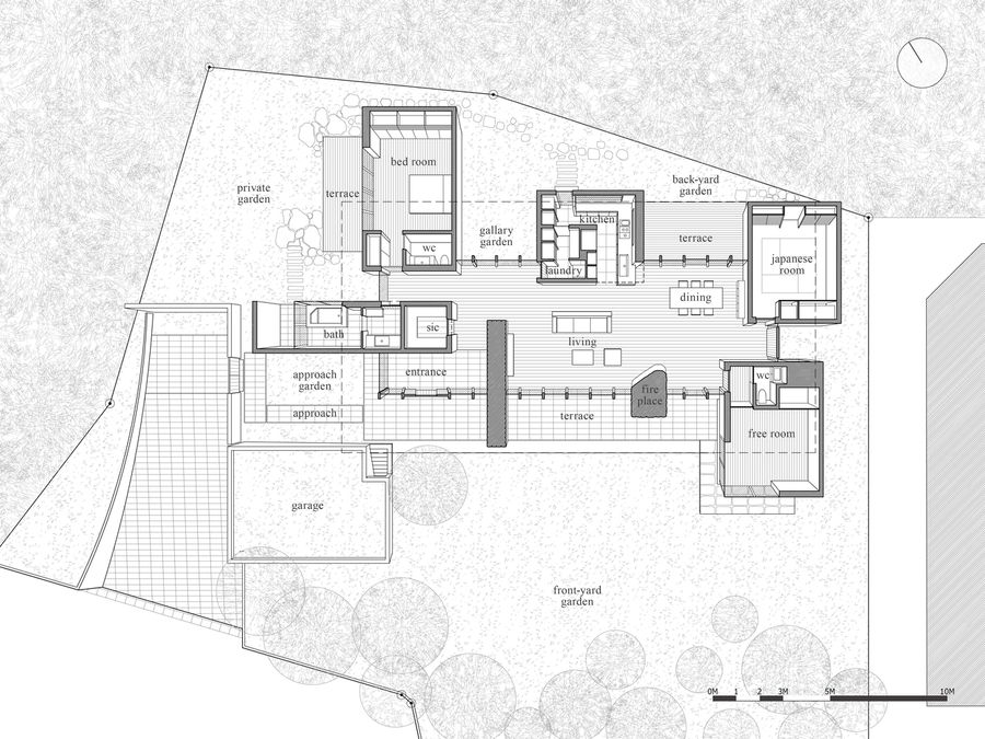 House At The Urban-nature Threshold