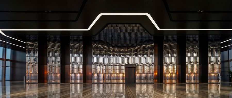 Jinan Ping An Financial Center Interior Design