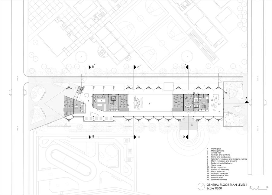 Villas de San Pablo Cultural Center, Barranquilla