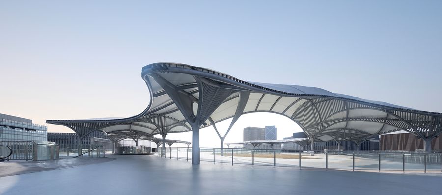 滴水湖地下鉄駅の改修