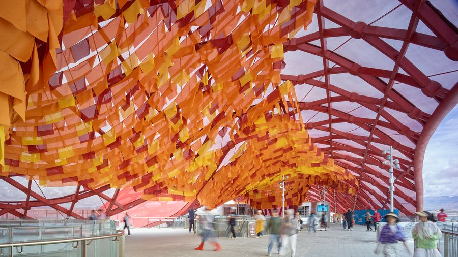 Chaka Salt Lake Tourist Railway Station