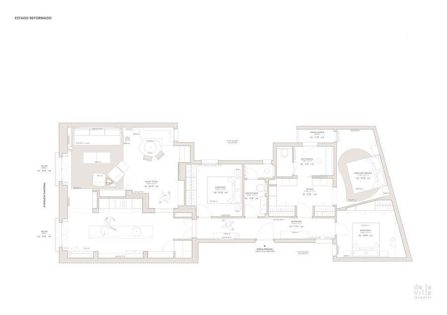 Diagonal Apartment