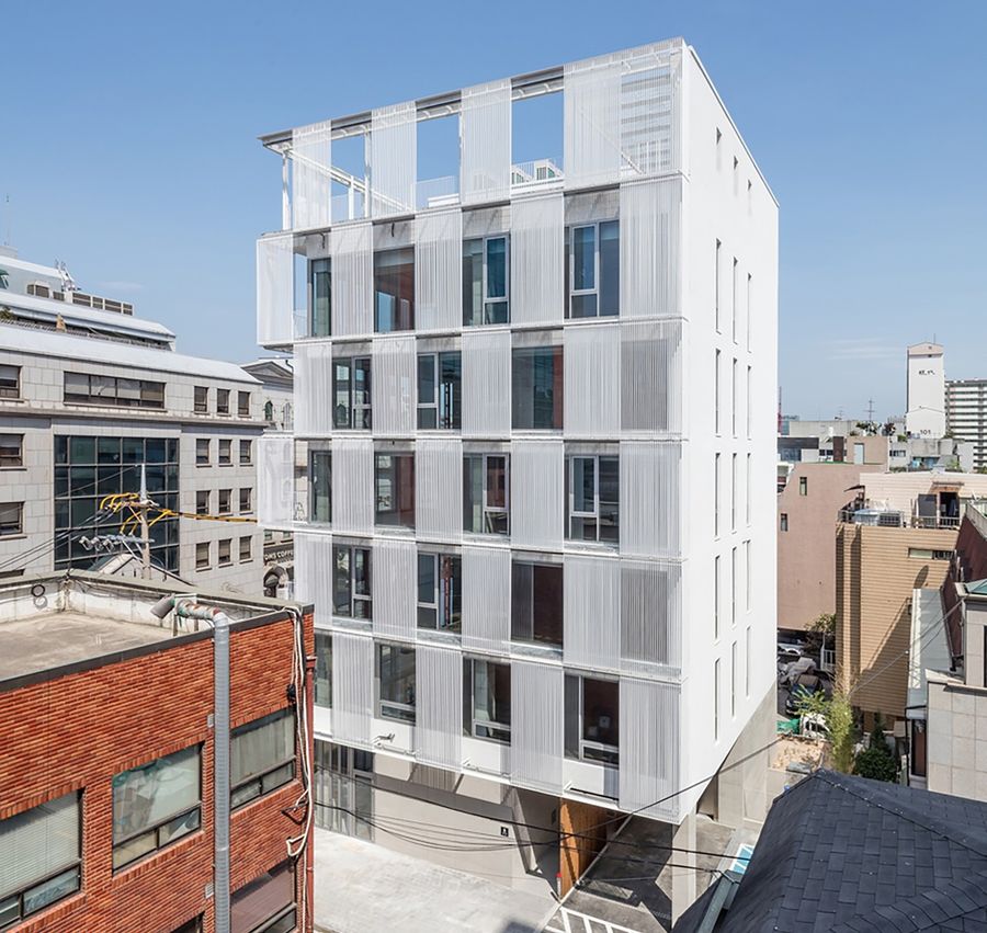 Metal Curtain Building