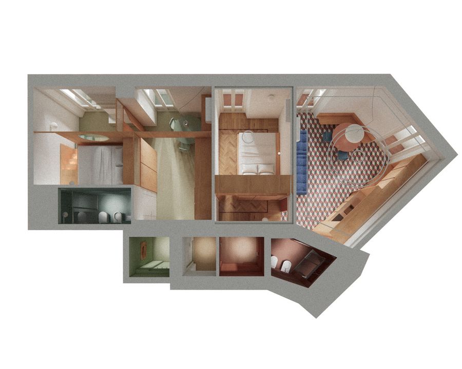 Imbriani – Renovation Of Two Apartments In Milan