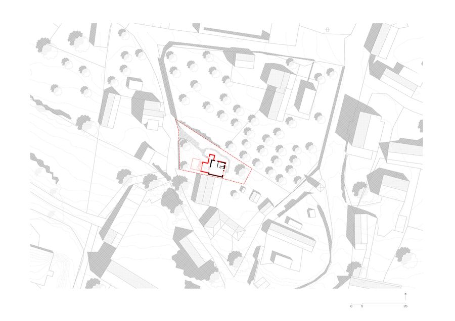 House With A Red Addition