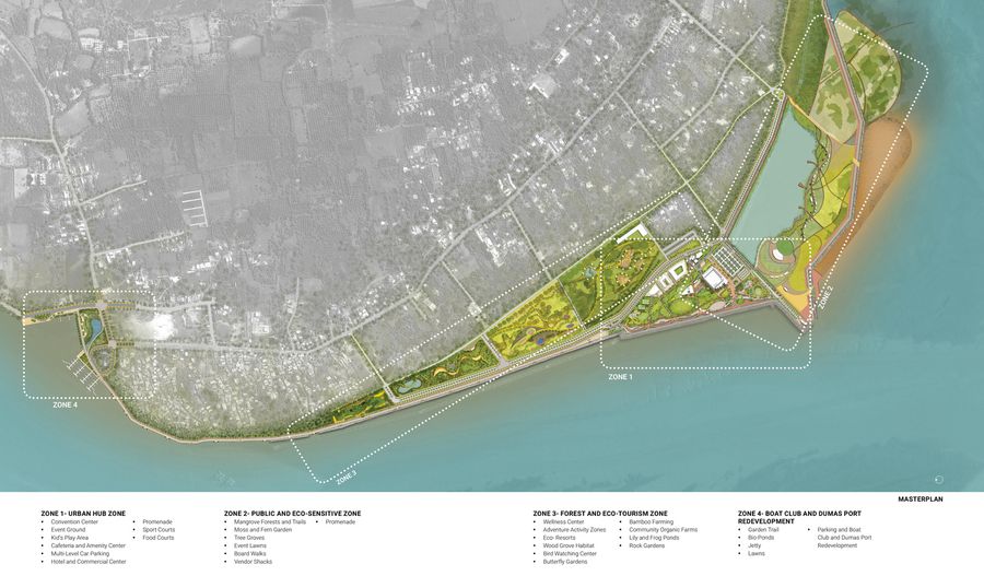 Dumas Sea Face Masterplan